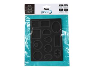 Pebeo GÉDÉO - Moule de modélisation - géométrique - 15 x 11cm - silicone