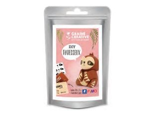 FIMO DIY - Ensemble de pâte à modeler - 3 pièces - paresse