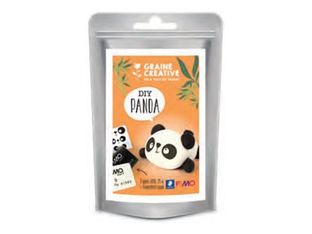 FIMO DIY - Ensemble de pâte à modeler - 3 pièces - panda