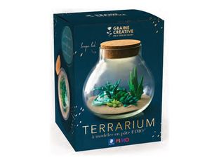 FIMO - Ensemble de pâte à modeler - 7 pièces - terrarium