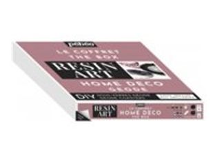 Pebeo Resin Art - Craft resin kit - geode coasters