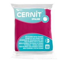 Cernit Opaline - Pâte à modeler - 56 g - magenta - argile polymère