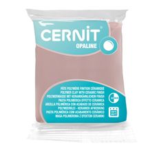 Cernit Opaline - Pâte à modeler - 56 g - rose - argile polymère
