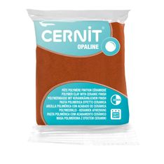 Cernit Opaline - Pâte à modeler - 56 g - caramel - argile polymère