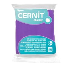 Cernit Opaline - Pâte à modeler - 56 g - violet - argile polymère