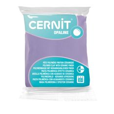 Cernit Opaline - Pâte à modeler - 56 g - lilas - argile polymère