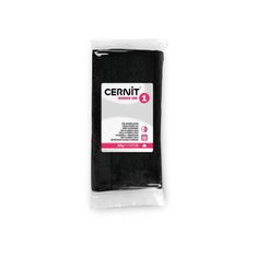 Cernit Number One - Pâte à modeler - 500 g - noir - argile polymère