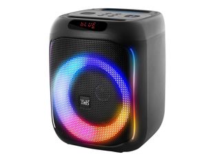 T'nB CUBE BLASTER - Enceinte sans fil avec micro karaoké - bluetooth - 40 Watt - noir