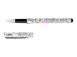T'nB - Exclusiv - stylet / stylo à bille 2 en 1 pour téléphone portable, tablette - universel - goût fleuri