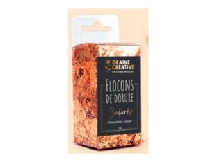 Graine Créative - Flocons de dorure - 1g - cuivre