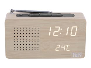 T'nB JOY - Radio-réveil - bois