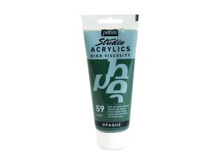 Pebeo Studio Acrylics - Peinture acrylique à base d'eau - 100 ml - vert sève
