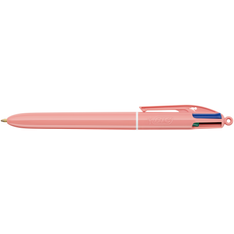 BIC - Stylo Bille 4 Couleurs Rasberry - Pointe 1 mm