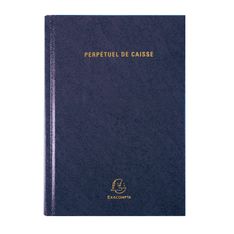 Agenda de bureau Perpétuel de Caisse - 1 jour par page - 14,8 x 21 cm - disponible dans différentes couleurs - Exacompta