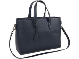 Oberthur Lady Bradford - Sac cabas pour ordinateur 15,6" - bleu marine
