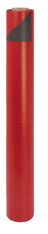 Logistipack - Papier cadeau kraft réversible - 70 cm x 50 m - 60 g/m² - rouge/taupe