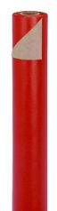 Logistipack - Papier cadeau kraft réversible - 70 cm x 50 m - 60 g/m² - rouge/brun