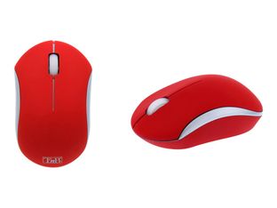 T'nB Rubby - souris sans fil - silencieuse - rouge