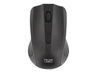 T'nB SHARK - Ratón - óptico - 3 botones - inalámbrico - 2.4 GHz - receptor inalámbrico USB - negro