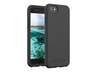 Just Green - Coque de protection souple pour Iphone SE (2020)/8/7/6S/6 - noir