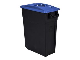 Rossignol MOVATRI - Poubelle de tri mobile 65L - bleu