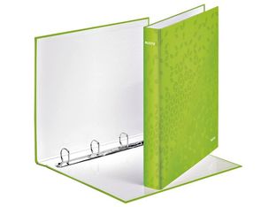 Leitz WOW - classeur à anneaux - pour A4 Maxi - capacité : 230 feuilles - vert