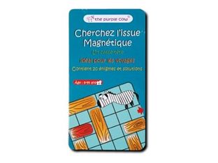 The Purple Cow - Jeu de voyage magnétique - Cherchez l'issue