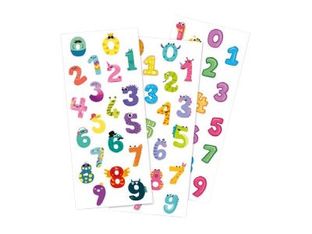 Oberthur - Gommettes chiffres illustrées