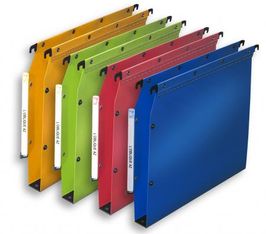 Esselte LMG - 10 Dossiers suspendus pour armoires - polypropylène bleu - fond 50 mm