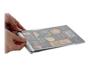 INOVSHOP - Protège-visuel acrylique pour socle bois - A6