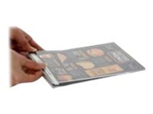 INOVSHOP - Protège-visuel acrylique pour socle bois - A5