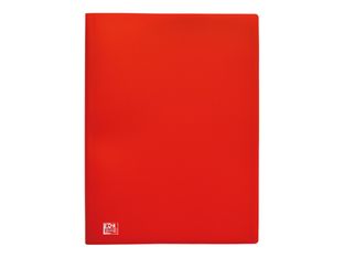 Initial - Porte vues - 100 vues - A4 - rouge