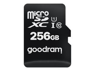 Goodram - carte mémoire 256 Go - Class 10 - micro SDXC UHS-I U1