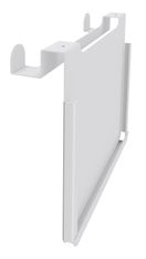 Porte document A4 et double patère IN'TEAM pour banquette et box acoustique - blanc