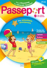 Passeport Maternelle - De la Moyenne Section à la Grande Section (4-5 ans) - Cahier de vacances