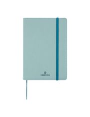Oberthur Carmen - Carnet de notes souple A5 - pointillés - 200 pages - vert de gris