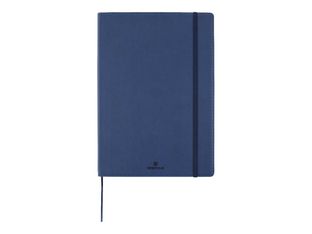 Oberthur Balthazar - Carnet de notes souple A5 - ligné - 200 pages - bleu