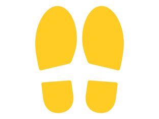 CEP Take Care - Jeu de 2 empreintes de pas