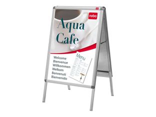 Nobo - Chevalet sur pied - porte-affiche clipsable A0