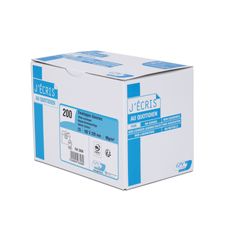 GPV - 200 Enveloppes C5 162 x 229 mm - 90 gr - sans fenêtre - blanc - bande adhésive ouverture rapide