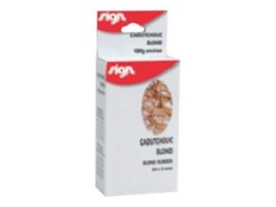 Sign - Bracelets caoutchouc - élastiques fins - 4 cm - 100 g