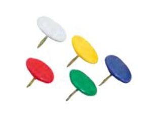 Sign - 800 Punaises à tête capsulée - 9 mm - couleurs assorties