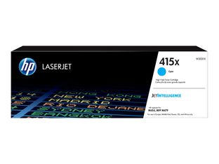 HP 415X - cyan - cartouche laser d'origine (W2031X)