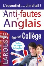 L'Anti-fautes d'Anglais - spécial collège