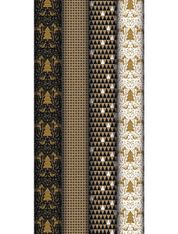 Clairefontaine Kraft - Papier cadeau - 70 cm x 2 m - 70 g/m² - motif dalécarlie noire