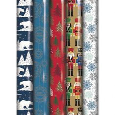 Clairefontaine Eurowrap - Papier cadeau - 70 cm x 2 m - 57 g/m² - différents motifs modernes disponibles