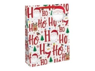 Clairefontaine Eurowrap - Sac cadeau "Hohoho" - 12,7 cm x 9 cm x 35,5 cm
