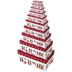 Clairefontaine Eurowrap - 10 Boîtes cadeau - "Hohoho"