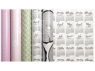 Clairefontaine Excellia - Papier cadeau - 70 cm x 2 m - 80 g/m² - collection save the date