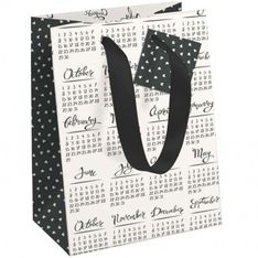 Clairefontaine Excellia - Sac cadeau - 21,5 cm x 10,2 cm x 25,3 cm - save the date